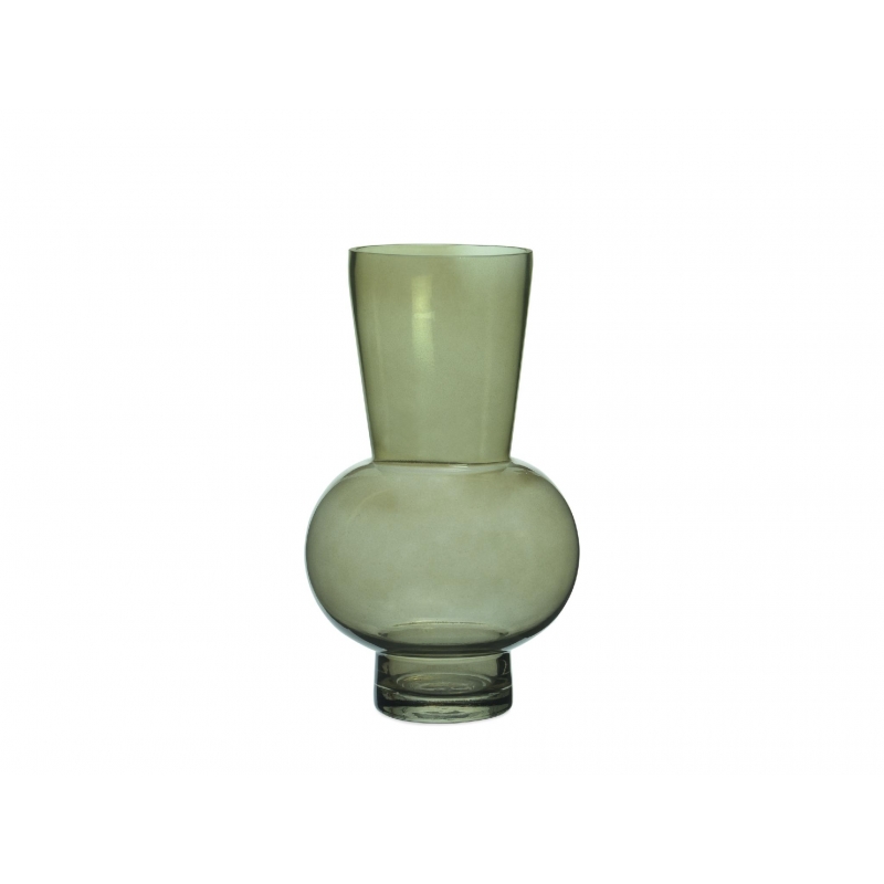 Andrea House - Γυάλινο Βάζο Piero Green Medium 18 x 30,5cm Andrea House - Γυάλινο Βάζο Piero Green Medium 18 x 30,5cm