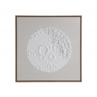 Andrea House - Χειροποίητος Πίνακας Ζωγραφικής Minimalist Moon 60x60cm Andrea House - Χειροποίητος Πίνακας Ζωγραφικής Minimalist Moon 60x60cm