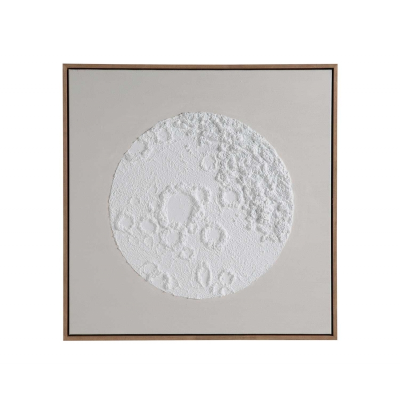Andrea House - Χειροποίητος Πίνακας Ζωγραφικής Minimalist Moon 60x60cm Andrea House - Χειροποίητος Πίνακας Ζωγραφικής Minimalist Moon 60x60cm