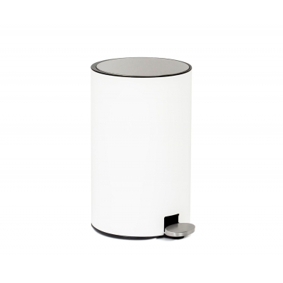 Andrea House - Κάδος Κουζίνας 12L Metal White