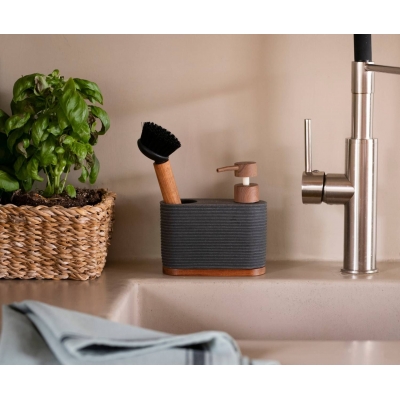 Andrea House - Αντλία Για Σαπούνι Κουζίνας Black Resin Acacia Andrea House - Αντλία Για Σαπούνι Κουζίνας Black Resin Acacia