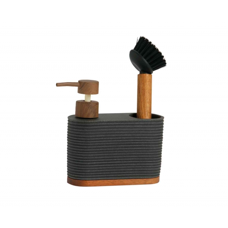 Andrea House - Αντλία Για Σαπούνι Κουζίνας Black Resin Acacia Andrea House - Αντλία Για Σαπούνι Κουζίνας Black Resin Acacia