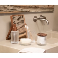 Andrea House - Επιτραπέζιος Καθρέφτης Wooden Acacia