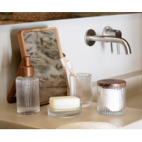 Andrea House - Επιτραπέζιος Καθρέφτης Wooden Acacia