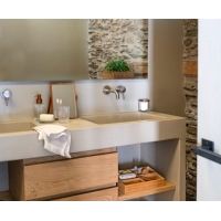 Andrea House - Επιτραπέζιος Καθρέφτης Wooden Acacia