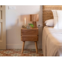 Andrea House - Επιτραπέζιο Φωτιστικό Natural Fiber