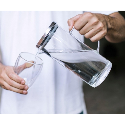 Andrea House - Γυάλινη Κανάτα Με Φίλτρο Στο Καπάκι 1.5L