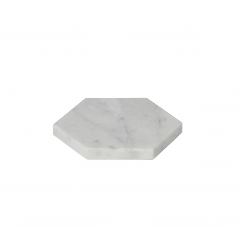 Andrea House - Σετ 4 Μαρμάρινα Σουβέρ Hexagon Ø10cm Andrea House - Σετ 4 Μαρμάρινα Σουβέρ Hexagon Ø10cm