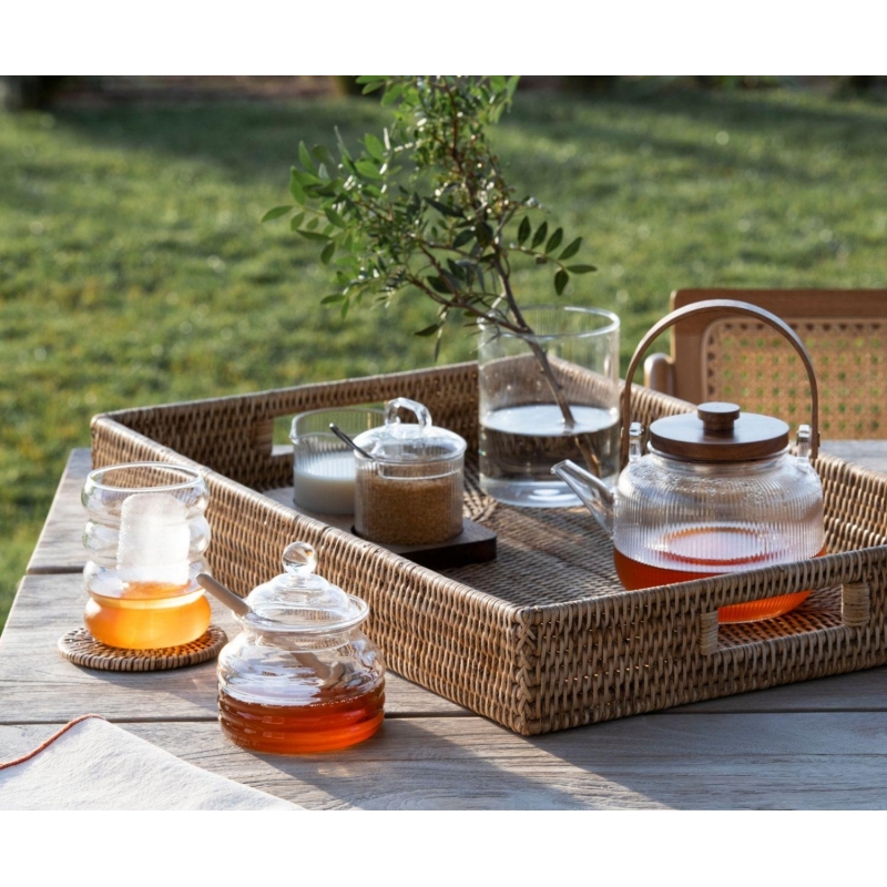 Andrea House - Γυάλινο Δοχείο Για Μέλι Με Καπάκι 300ml Andrea House - Γυάλινο Δοχείο Για Μέλι Με Καπάκι 300ml