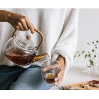 Andrea House - Γυάλινη Τσαγιέρα Με Φίλτρο Και Bamboo Λαβή 1L Andrea House - Γυάλινη Τσαγιέρα Με Φίλτρο Και Bamboo Λαβή 1L