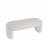 Andrea House - Παγκάκι Με Ύφασμα Boucle 110cm Andrea House - Παγκάκι Με Ύφασμα Boucle 110cm