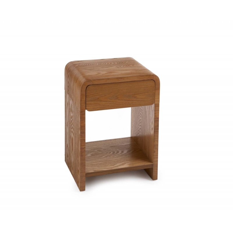 Andrea House - Κομοδίνο Με 1 Συρτάρι Dark Ash Wood Andrea House - Κομοδίνο Με 1 Συρτάρι Dark Ash Wood