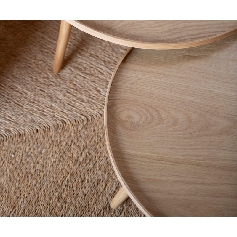 Andrea House - Δρύινο Coffee Table Ø60cm Andrea House - Δρύινο Coffee Table Ø60cm