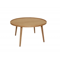 Andrea House - Δρύινο Coffee Table Ø80cm Andrea House - Δρύινο Coffee Table Ø80cm