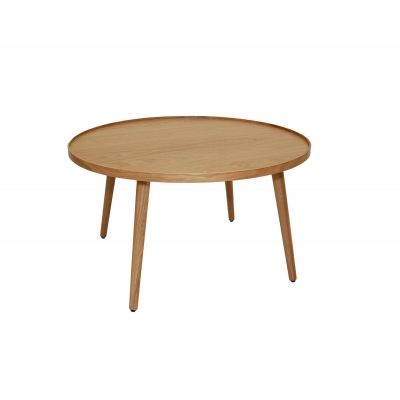 Andrea House - Δρύινο Coffee Table Ø80cm