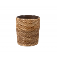 Andrea House - Στρογγυλός Κάδος Γραφείου Rattan D27cm