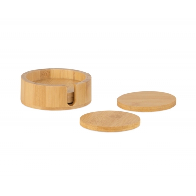 Andrea House - Σετ 4 Στρογγυλά Σουβέρ Με Βάση Bamboo Andrea House - Σετ 4 Στρογγυλά Σουβέρ Με Βάση Bamboo