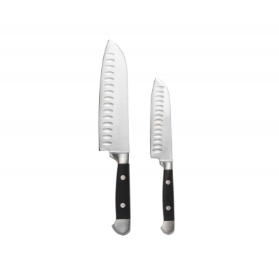 Andrea House - Σετ 2 Μαχαίρια Santoku Black