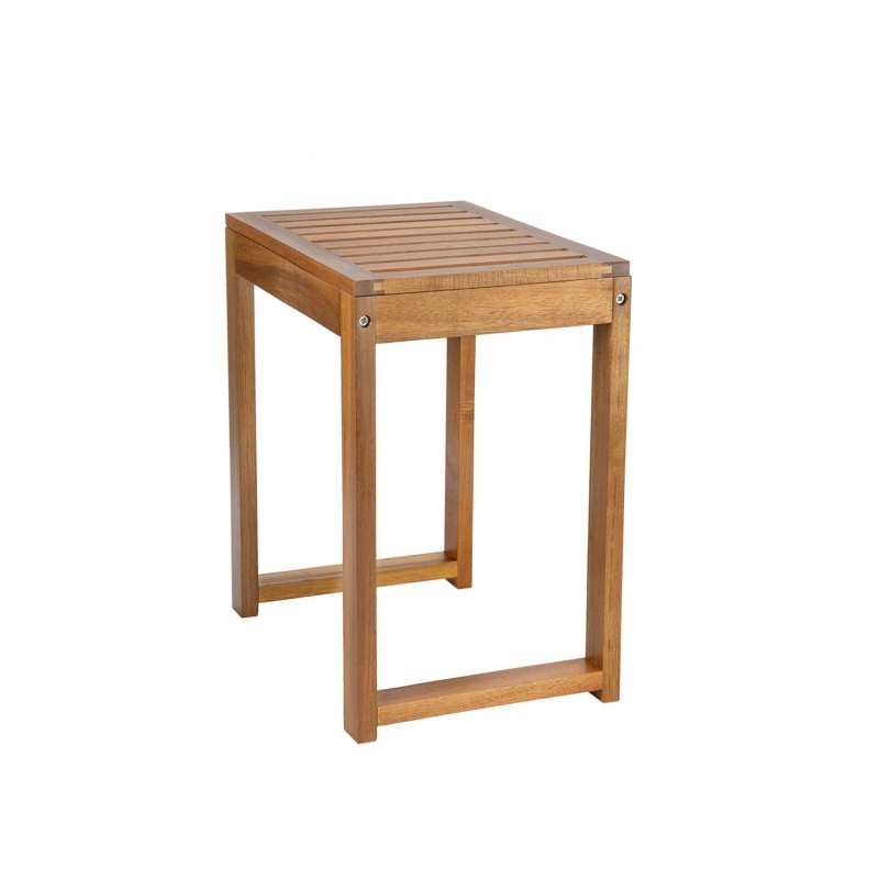 Andrea House - Σκαμπό Μπάνιου Acacia 40x28x45cm Andrea House - Σκαμπό Μπάνιου Acacia 40x28x45cm