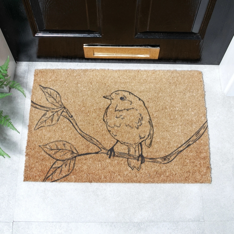 Artsy Mats - Χαλάκι Εισόδου Pencil Robin 60x40cm
