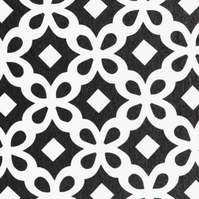 Artsy Mats - Αντιολισθητικό Πατάκι Μπάνιου Black Pattern White Stone 39x60cm Artsy Mats - Αντιολισθητικό Πατάκι Μπάνιου Black Pattern White Stone 39x60cm