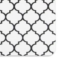 Artsy Mats - Αντιολισθητικό Πατάκι Μπάνιου BlackTrellis White Stone 39x60cm Artsy Mats - Αντιολισθητικό Πατάκι Μπάνιου BlackTrellis White Stone 39x60cm
