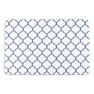 Artsy Mats - Αντιολισθητικό Πατάκι Μπάνιου BlueTrellis White Stone 39x60cm