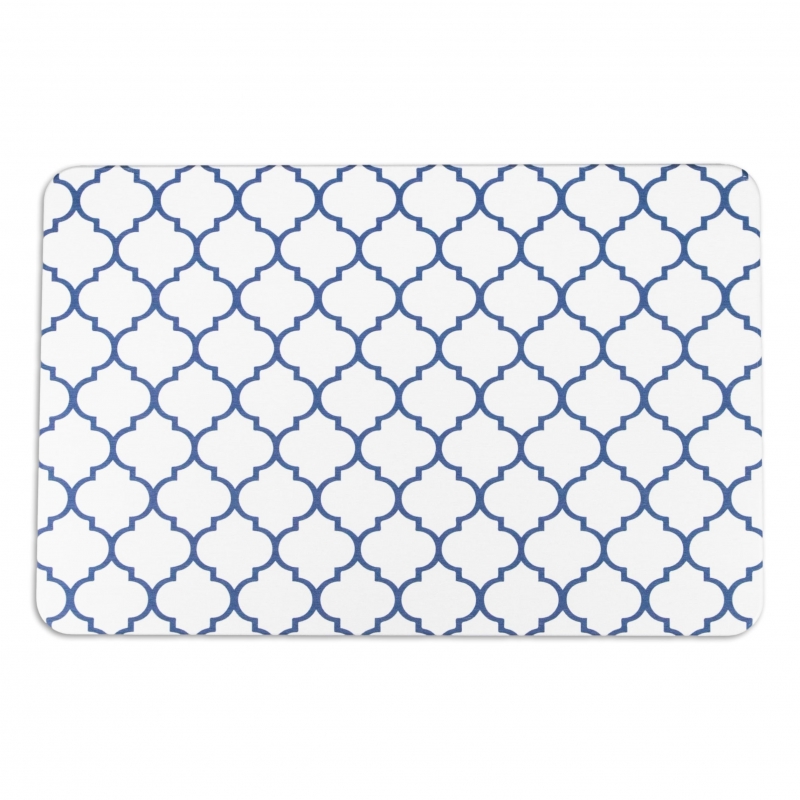 Artsy Mats - Αντιολισθητικό Πατάκι Μπάνιου BlueTrellis White Stone 39x60cm Artsy Mats - Αντιολισθητικό Πατάκι Μπάνιου BlueTrellis White Stone 39x60cm
