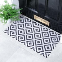 Artsy Mats - Χαλάκι Εισόδου Diamond Black 70x40cm Artsy Mats - Χαλάκι Εισόδου Diamond Black 70x40cm
