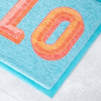 Artsy Mats - Χαλάκι Εισόδου Blue Hello 70x40cm