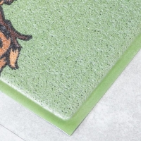 Artsy Mats - Χαλάκι Εισόδου Green Highland Cow 70x40cm