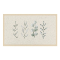 Artsy Mats - Χαλάκι Εισόδου Neutral Leaves 70x40cm