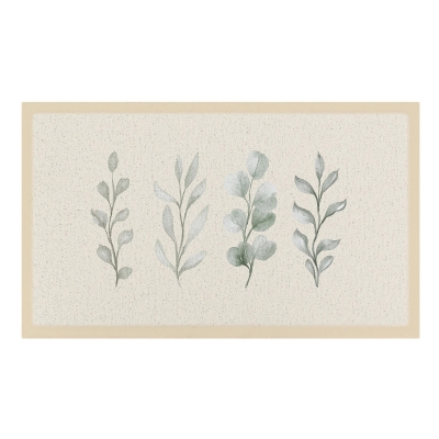 Artsy Mats - Χαλάκι Εισόδου Neutral Leaves 70x40cm