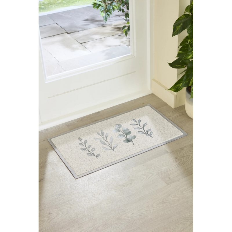 Artsy Mats - Χαλάκι Εισόδου Neutral Leaves 70x40cm