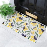 Artsy Mats - Χαλάκι Εισόδου Yellow Pansy 70x40cm Artsy Mats - Χαλάκι Εισόδου Yellow Pansy 70x40cm