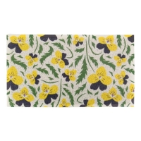 Artsy Mats - Χαλάκι Εισόδου Yellow Pansy 70x40cm Artsy Mats - Χαλάκι Εισόδου Yellow Pansy 70x40cm
