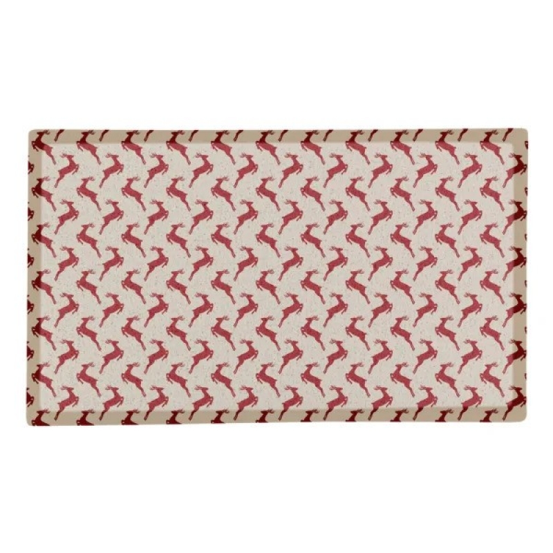 Artsy Mats - Χαλάκι Εισόδου Jumping Reindeer 70x40cm Artsy Mats - Χαλάκι Εισόδου Jumping Reindeer 70x40cm