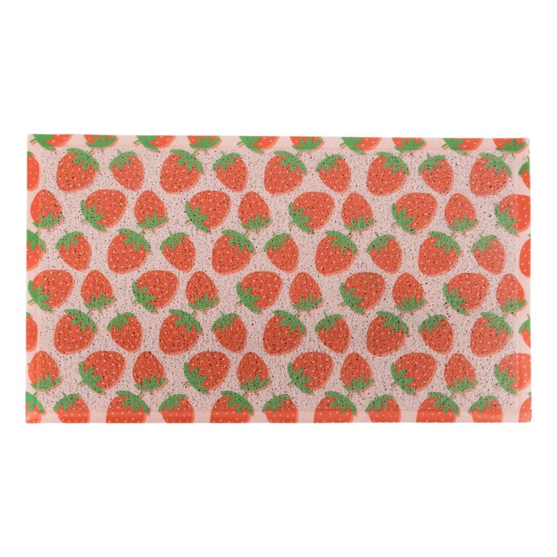 Artsy Mats - Χαλάκι Εισόδου Strawberry Pattern 70x40cm Artsy Mats - Χαλάκι Εισόδου Strawberry Pattern 70x40cm