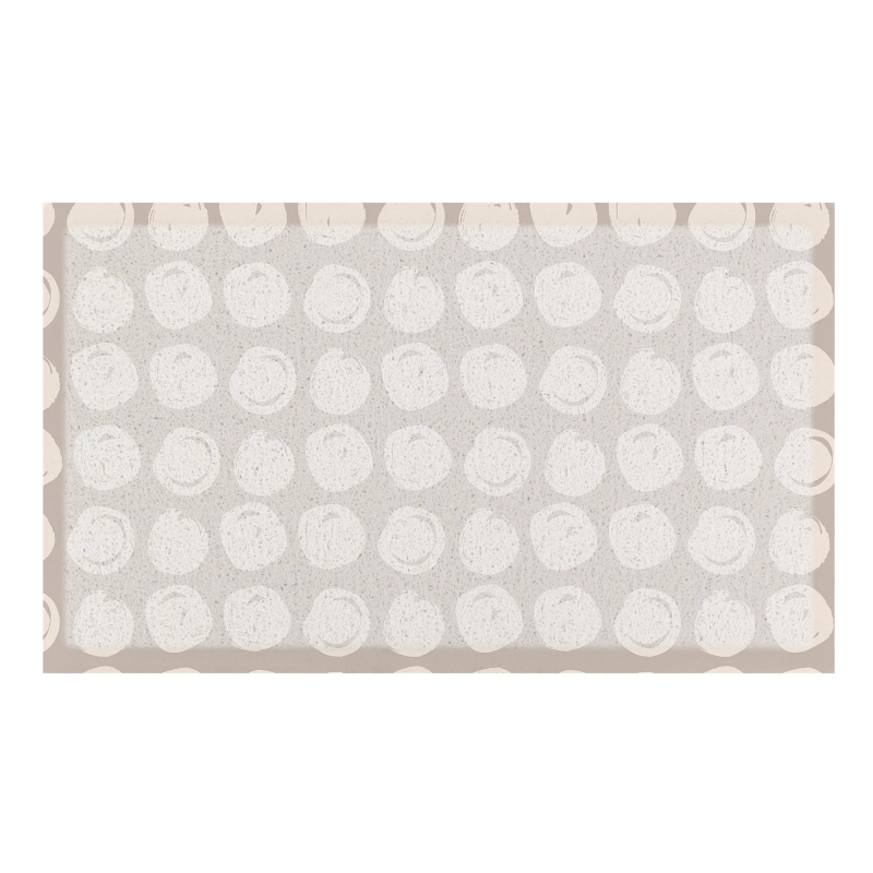 Artsy Mats - Χαλάκι Εισόδου Taupe Dot Swirl 70x40cm