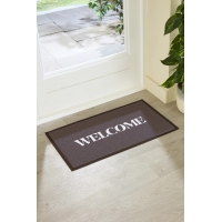 Artsy Mats - Χαλάκι Εισόδου Welcome Chocolate Brown 70x40cm Artsy Mats - Χαλάκι Εισόδου Welcome Chocolate Brown 70x40cm