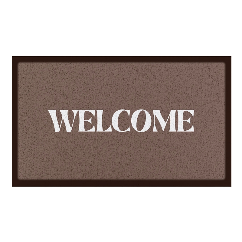 Artsy Mats - Χαλάκι Εισόδου Welcome Chocolate Brown 70x40cm Artsy Mats - Χαλάκι Εισόδου Welcome Chocolate Brown 70x40cm