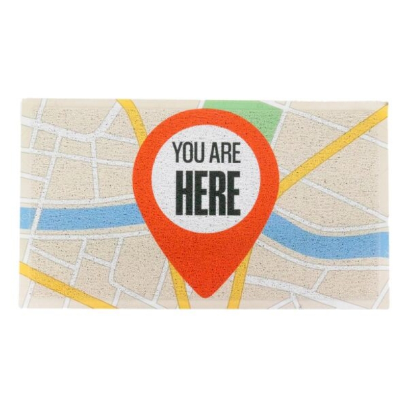 Artsy Mats - Χαλάκι Εισόδου You Are Here 70x40cm Artsy Mats - Χαλάκι Εισόδου You Are Here 70x40cm