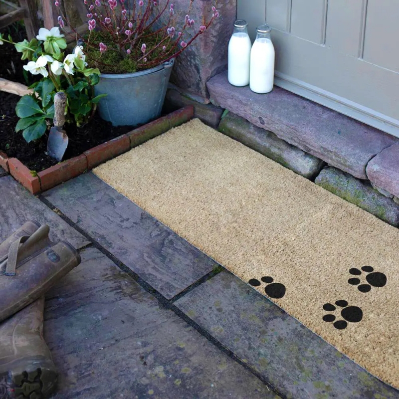 Artsy Mats - Μεγάλο Χαλάκι Εισόδου Paw Prints 120x40cm