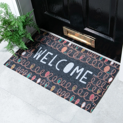 Artsy Mats - Χαλάκι Εισόδου Welcome Curls x Anna Treliving 70x40cm