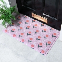 Artsy Mats - Χαλάκι Εισόδου Pink Floral Pattern 70x40cm Artsy Mats - Χαλάκι Εισόδου Pink Floral Pattern 70x40cm
