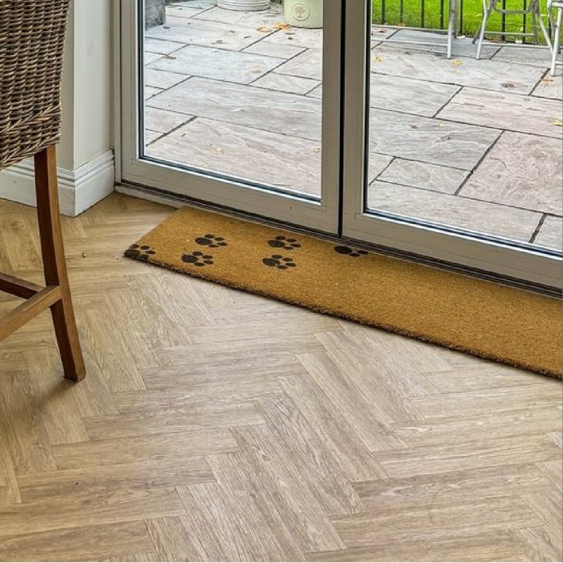 Artsy Mats - Μεγάλο Χαλάκι Εισόδου Paw Prints 120x40cm