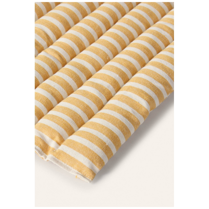 Calma House - Στρωματάκι Για Ξαπλώστρα/Παραλία Praia Mustard 60x175cm