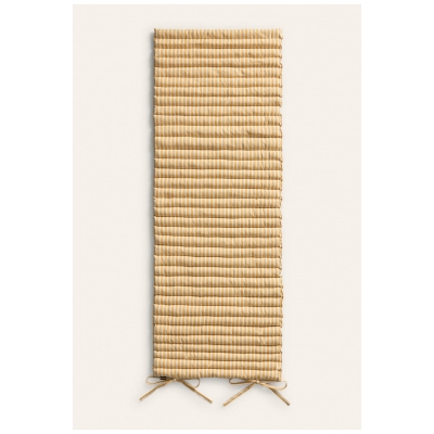 Calma House - Στρωματάκι Για Ξαπλώστρα/Παραλία Praia Mustard 60x175cm