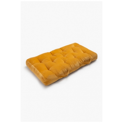 Calma House - Μαξιλάρι Δαπέδου Velur Mustard 120x60x13cm Calma House - Μαξιλάρι Δαπέδου Velur Mustard 120x60x13cm