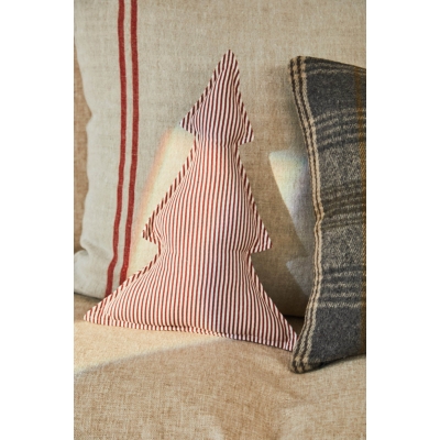 Calma House - Χριστουγενιάτικο Διακοσμητικό Μαξιλάρι Candy Red